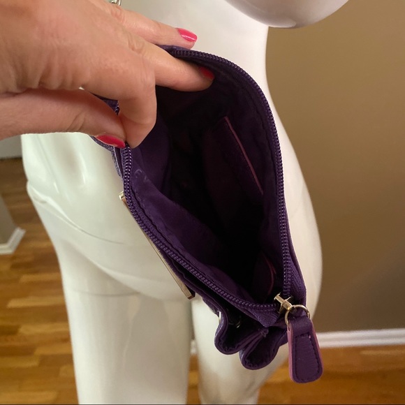 NWT NY&Co Purple Wristlet 💜 - Picture 6 of 10
